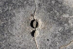 Texture and structure of stone and concrete. Natural background. photo
