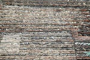 Texture and structure of stone and concrete. Natural background. photo