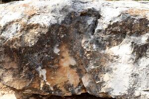 Texture and structure of stone and concrete. Natural background. photo