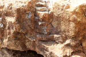 Texture and structure of stone and concrete. Natural background. photo