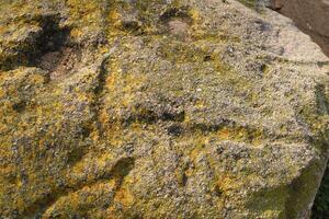 Texture and structure of stone and concrete. Natural background. photo