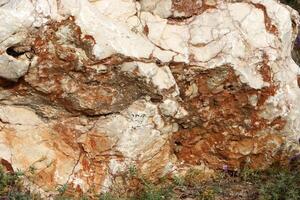 Texture and structure of stone and concrete. Natural background. photo