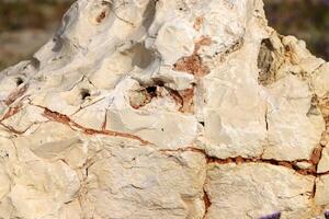 Texture and structure of stone and concrete. Natural background. photo