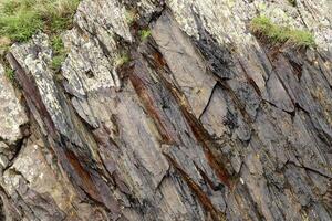 Texture and structure of stone and concrete. Natural background. photo