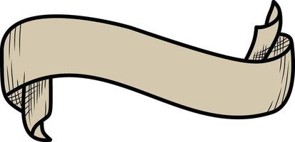 ribbons with vintage like latter s for bellow positions vector