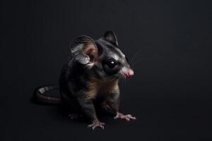 A small animal with long ears and a long tail photo