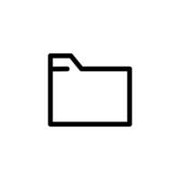 Folder icon. folder design icon vector