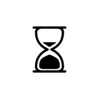 Hourglass icon. Timer icon. Clock. vector