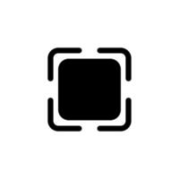 Expand icon. Scale up vector