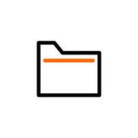 Folder icon. Folder vector