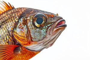 Mystic Portrait of Mozambique Tilapia in studio photo