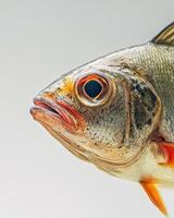 Mystic Portrait of Freshwater Pomfret in studio photo
