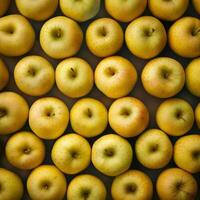 A Bunch Of Golden Delicious Apples photo