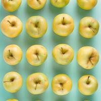 A Bunch Of Golden Delicious Apples photo