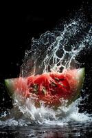 Watermelon splash by james kennedy photo