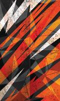 Abstract geometric pattern background for sublimation jersey and racing car wrap stickers vector
