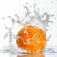 A splash of water photo