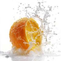 A splash of water photo