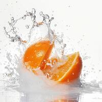 A splash of water photo