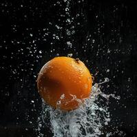 A splash of water photo