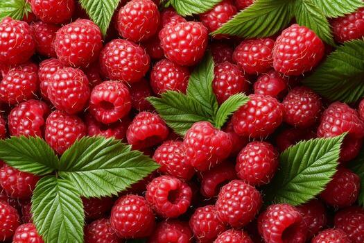 Raspberries are a great source of vitamin c photo