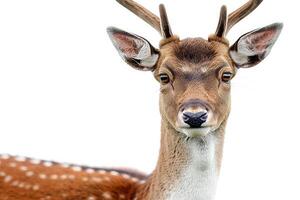 A deer with a big head photo