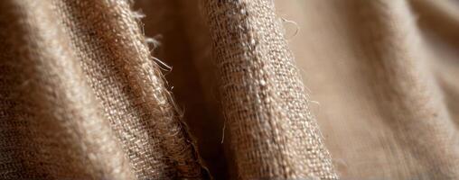 A close up of the fabric on the table photo