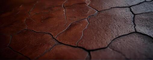A close up image of cracked concrete photo