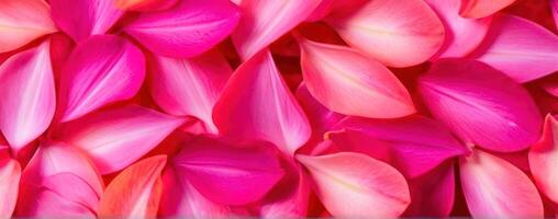 A close up of pink and orange tulip petals photo