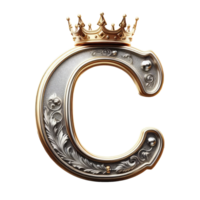 The letter c with a crown on it png