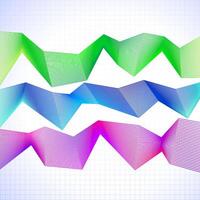 Infographic chart with blended graphs vector