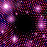 Abstract background with shiny stars vector