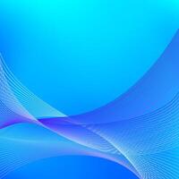 Abstract background with blue lines vector