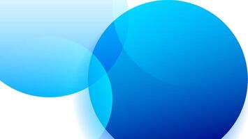 blue gradient circles on white background for banner, poster, presentation, web, cover, brochure. vector