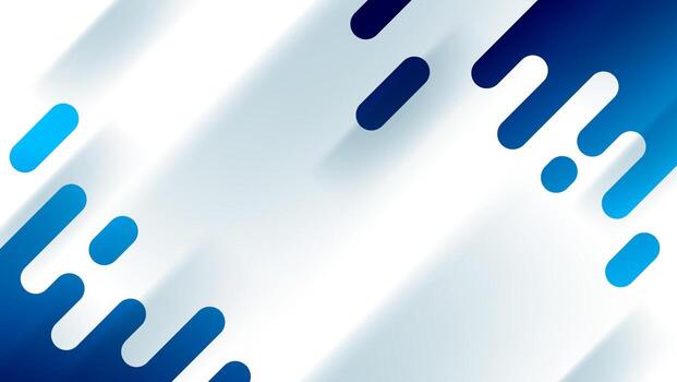 azul degradado geometría antecedentes con redondeado formas vector