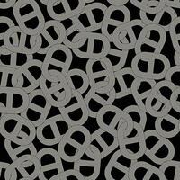 abstract oval line textile pattern vector