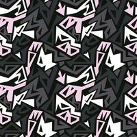 abstract modern shape fabric pattern vector