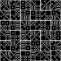 domino card fabric textile pattern vector