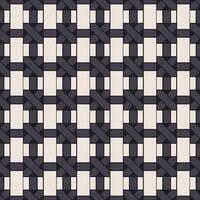 geometric square cross plait pattern vector