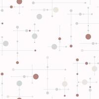 abstract line and circle pattern vector