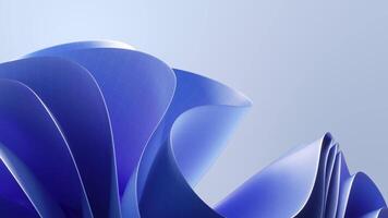 Flowing Abstract Cloth Shapes Backdrop video