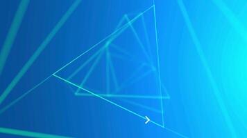 azul moderno abstrato geométrico corporativo o negócio fundo Projeto video