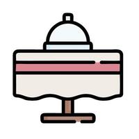 cake icon illustration vector