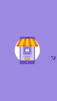 Buying A Product with Mobile Application 2D Cartoon Animation on Vertical video