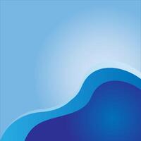 Blue gradient abstract background design. Blue gradient wallpaper vector