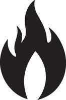 A fire flame image created for various types of companies. The design is clean, smooth, and outstanding, making it perfect for logos, posters, t-shirts, and other graphic projects vector