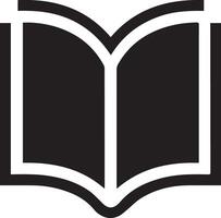 An open book icon created for various companies, featuring a clean, beautiful, and refined design. Perfect for logos, posters, t-shirts, and more vector
