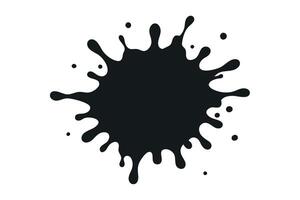 ink blot splash vector