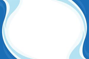 Blue background with shape vector