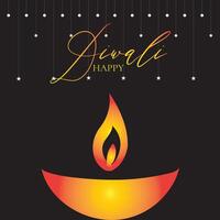 Radiant Diwali Poster For Embracing Light and Joy in Festive Splendor vector